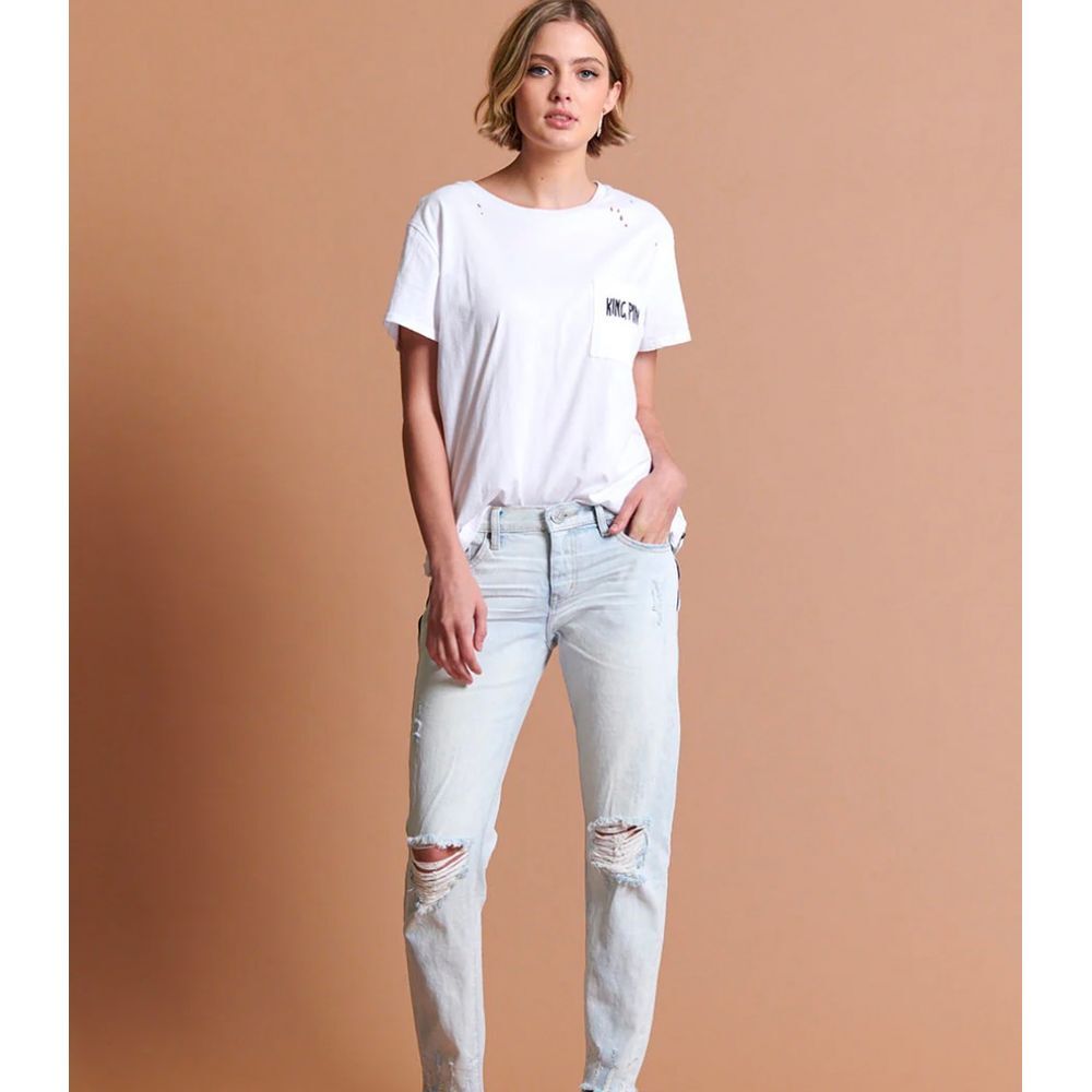One X Teaspoon Awesome Baggies
Jeans Light‎ Wash Distressed Size 25